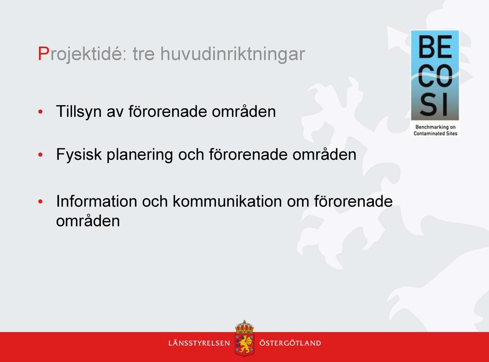 planering och förorenade områden