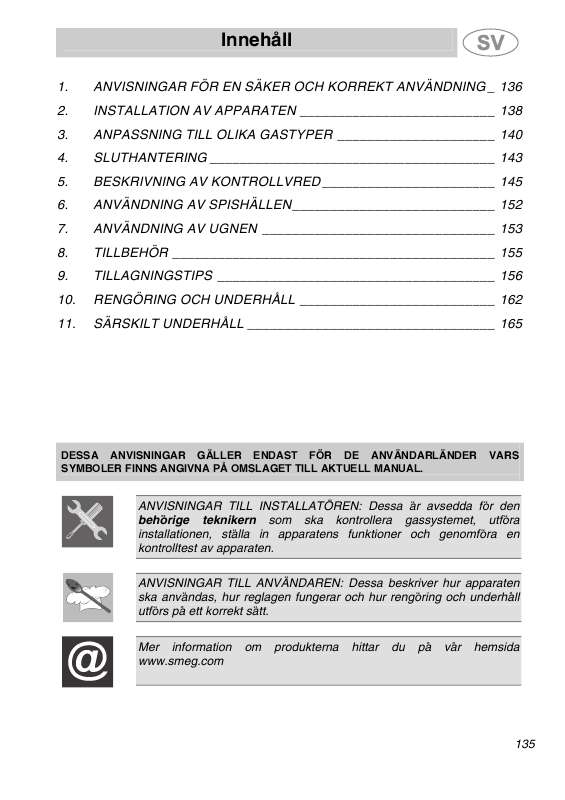 Du hittar svar på alla dina frågor i instruktionsbok (information, specifikationer,