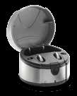 Verklig storlek i cm CROS Pure. Mikrofonenhet. CROS Pure är lika diskret och elegant som hörapparaten Pure primax.