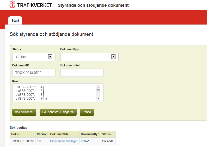 Extern visning av dokument Utöver kravdokument anslutande till AMA13 har ett antal metodbeskrivningar publicerats i ny