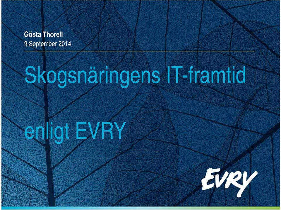 Skogsnäringens
