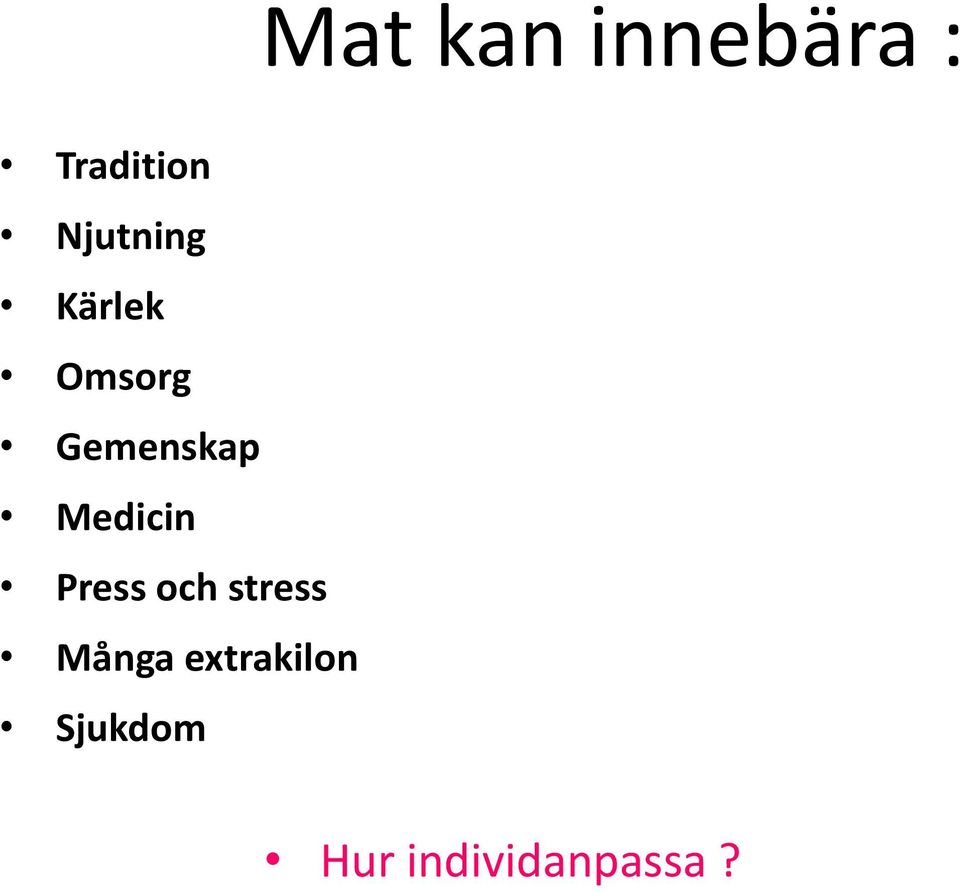 Medicin Press och stress Många