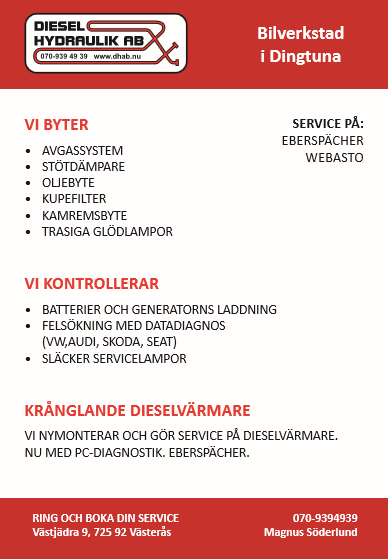 Dingtuna 2016. Pro Dingtuna startar höstsäsongen med ett upptaktsmöte 2016-09-13 klockan 14.00 i bygdegården.