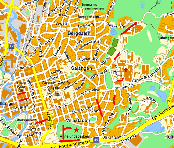 Projektgrupp 3 Norrmalm I detta område har man inte lyckats att identifiera några konkreta skräpstråk.