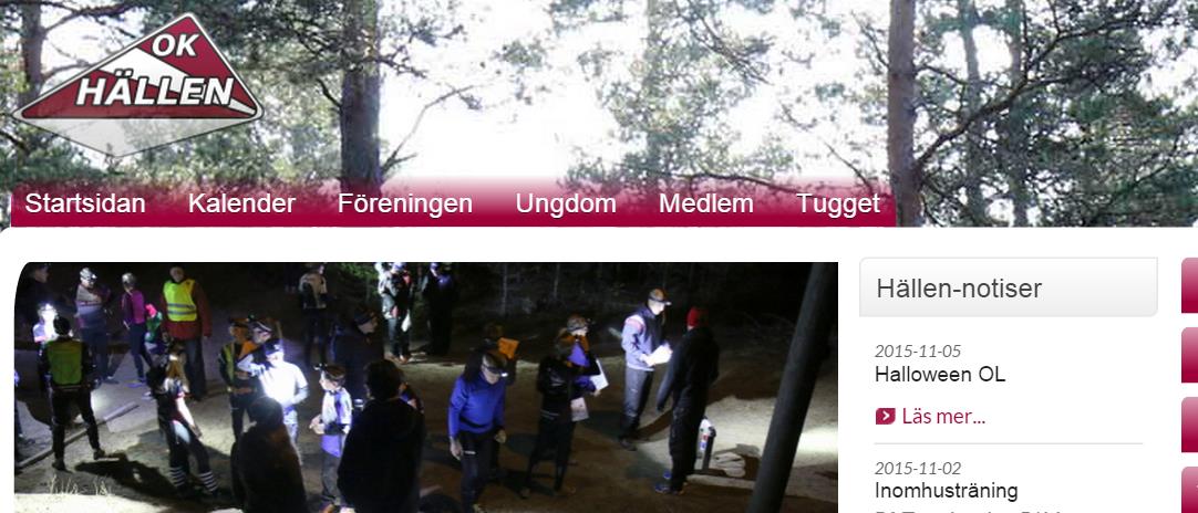 På Startsidan syns