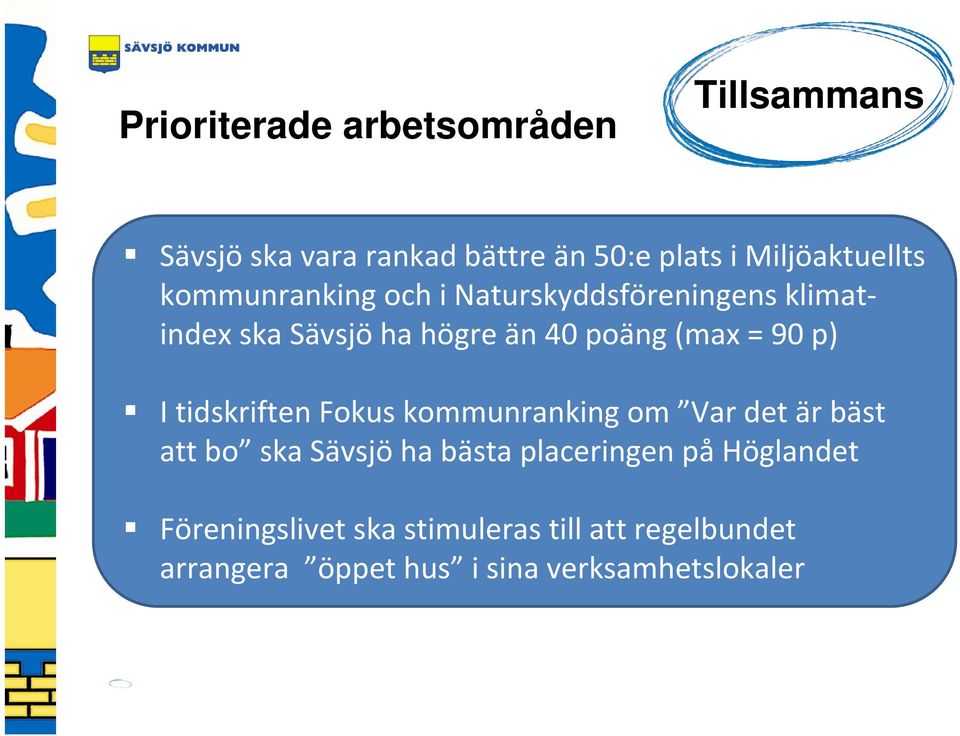 I tidskriften Fokus kommunranking om Var det är bäst att bo ska Sävsjö ha bästa placeringen på