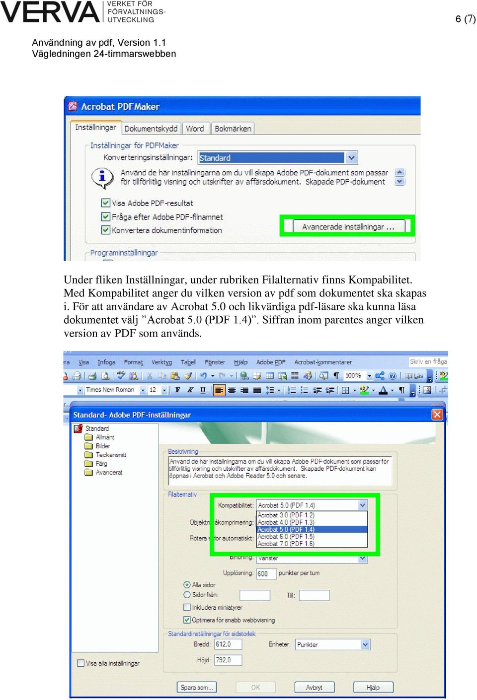 För att användare av Acrobat 5.