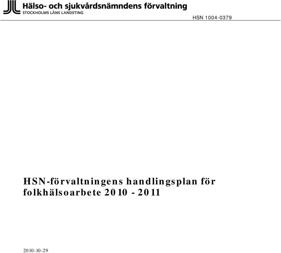 handlingsplan för