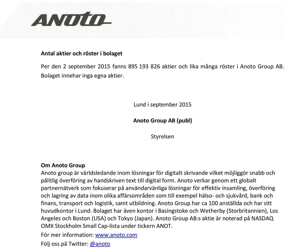 text till digital form.