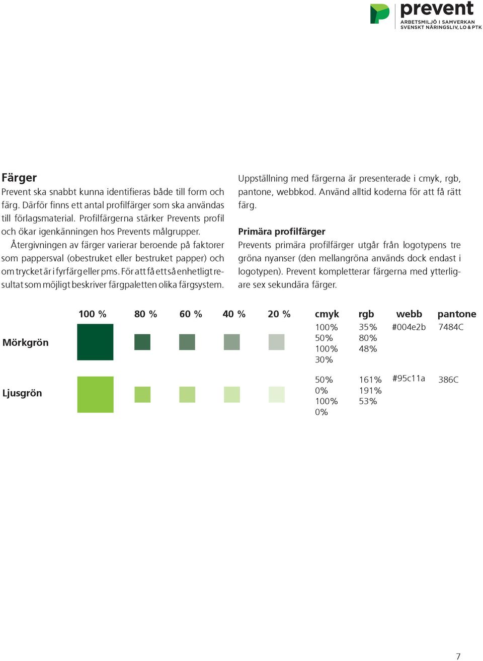 Återgivningen av färger varierar beroende på faktorer som pappersval (obestruket eller bestruket papper) och om trycket är i fyrfärg eller pms.