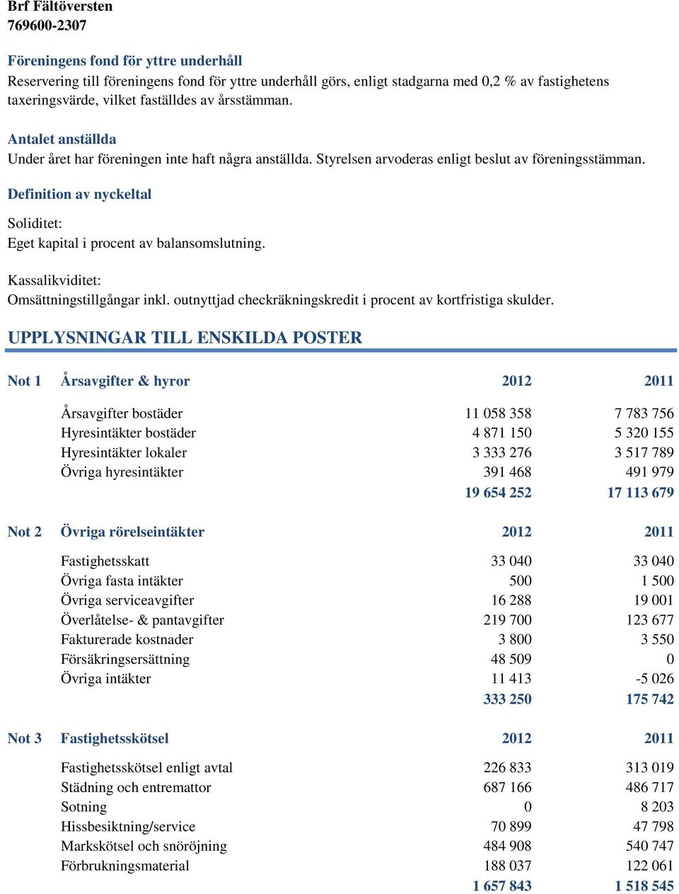Definition av nyckeltal Soliditet: Eget kapital i procent av balansomslutning. Kassalikviditet: Omsättningstillgångar inkl. outnyttjad checkräkningskredit i procent av kortfristiga skulder.