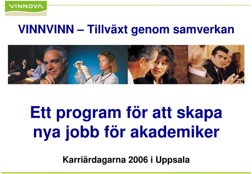 att skapa nya jobb för