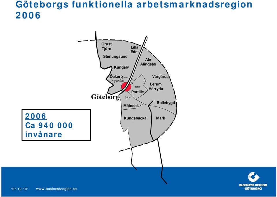 Öckerö Göteborg Norra delar Östra stads- stadsdelar Södra stadsdelar