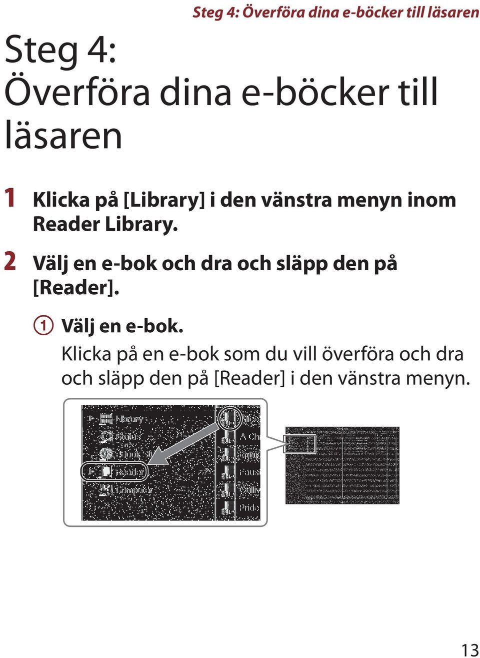 2 Välj en e-bok 