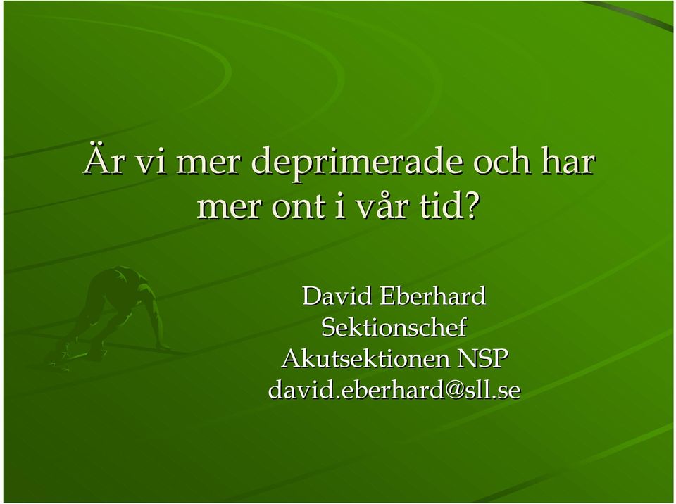 David Eberhard Sektionschef