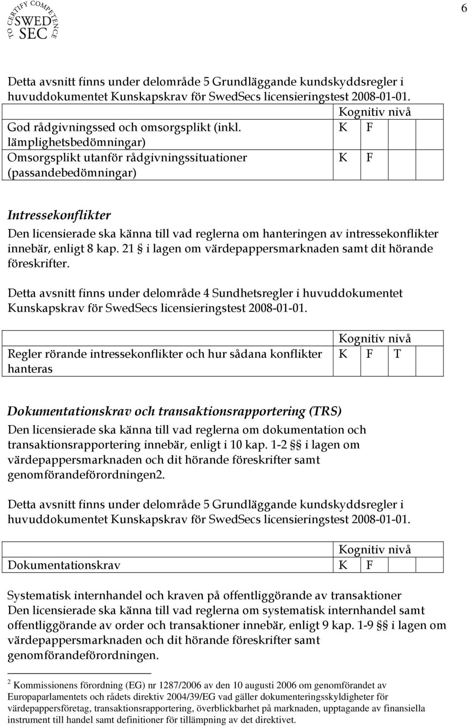 enligt 8 kap. 21 i lagen om värdepappersmarknaden samt dit hörande föreskrifter.