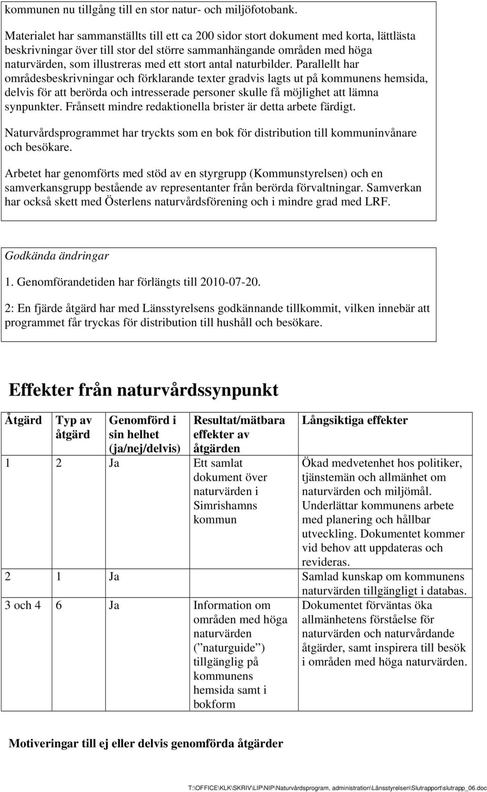 stort antal naturbilder.