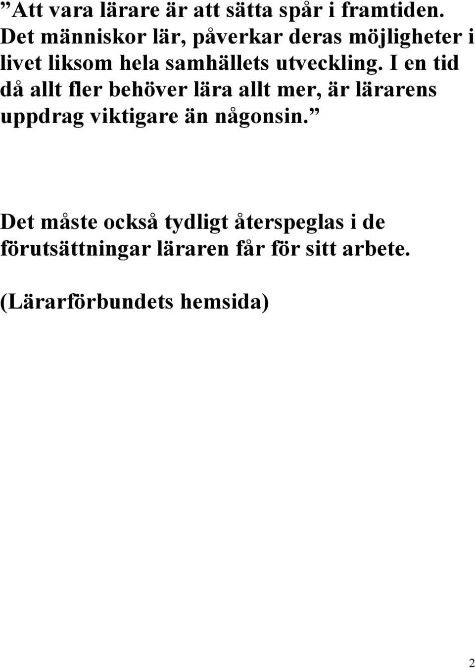 utveckling.