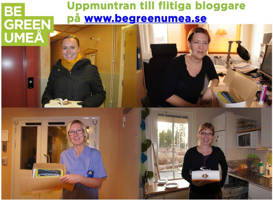 bloggare på