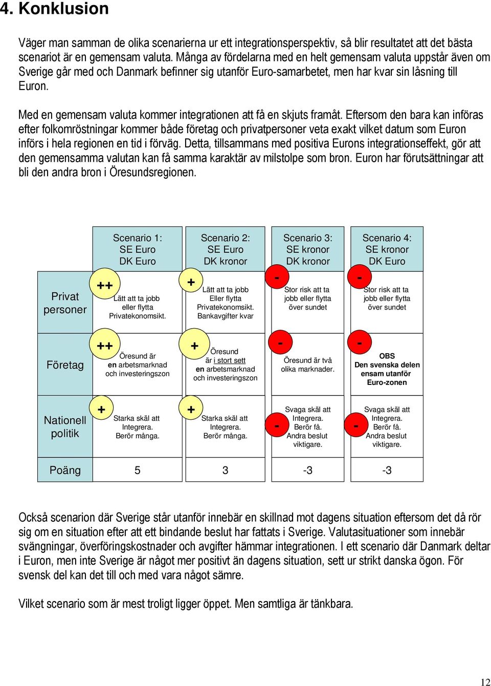 Med en gemensam valuta kommer integrationen att få en skjuts framåt.