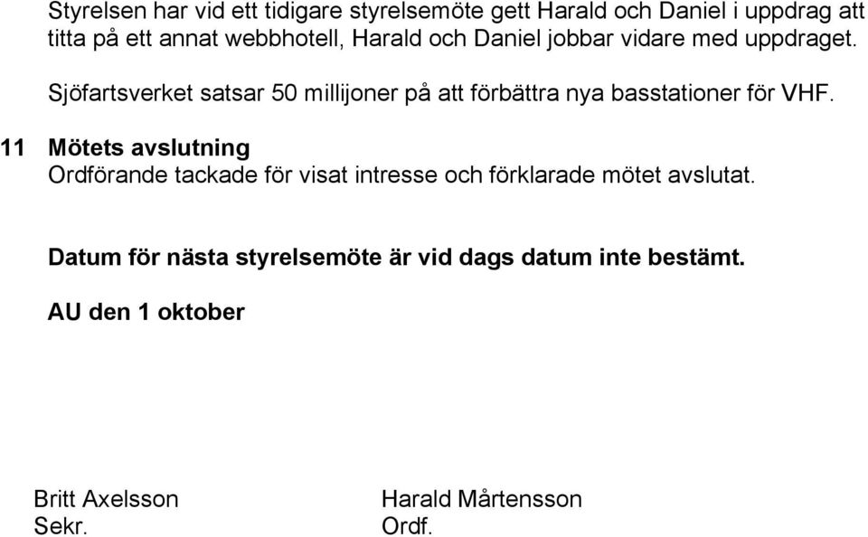 Sjöfartsverket satsar 50 millijoner på att förbättra nya basstationer för VHF.