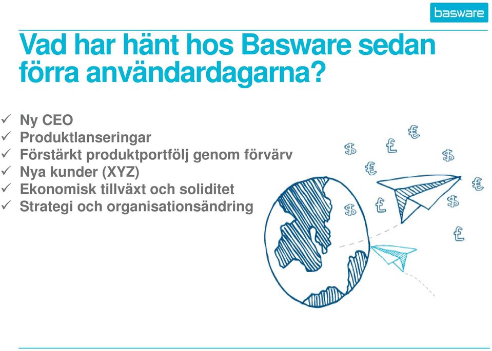 Ny CEO Produktlanseringar Förstärkt