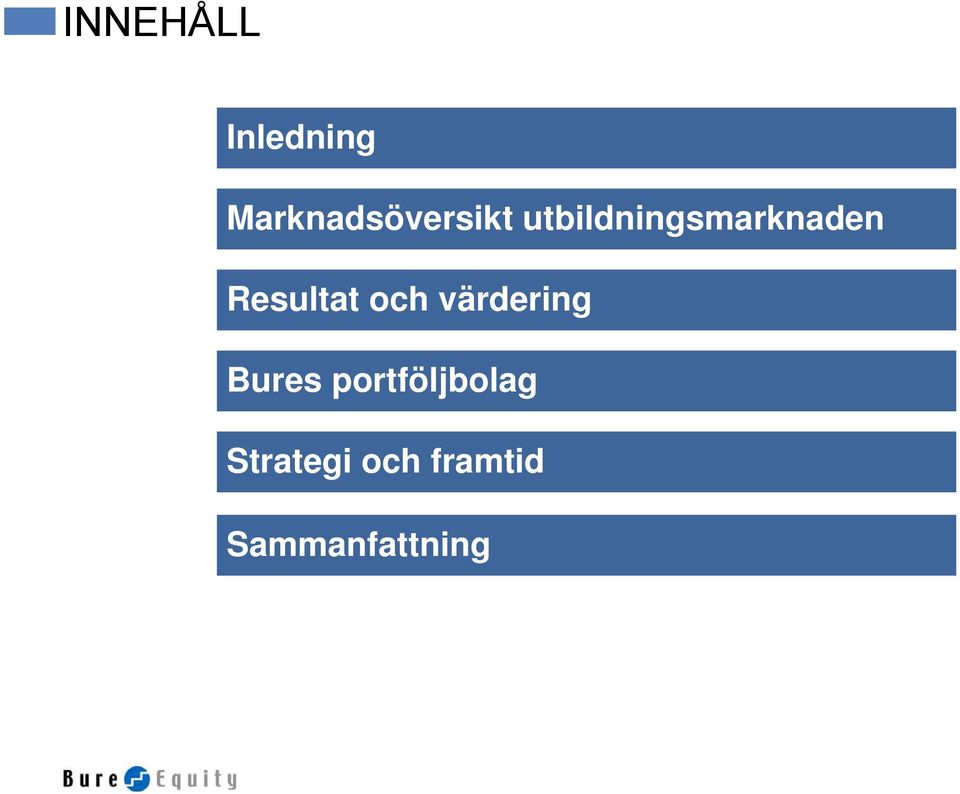 utbildningsmarknaden Resultat och