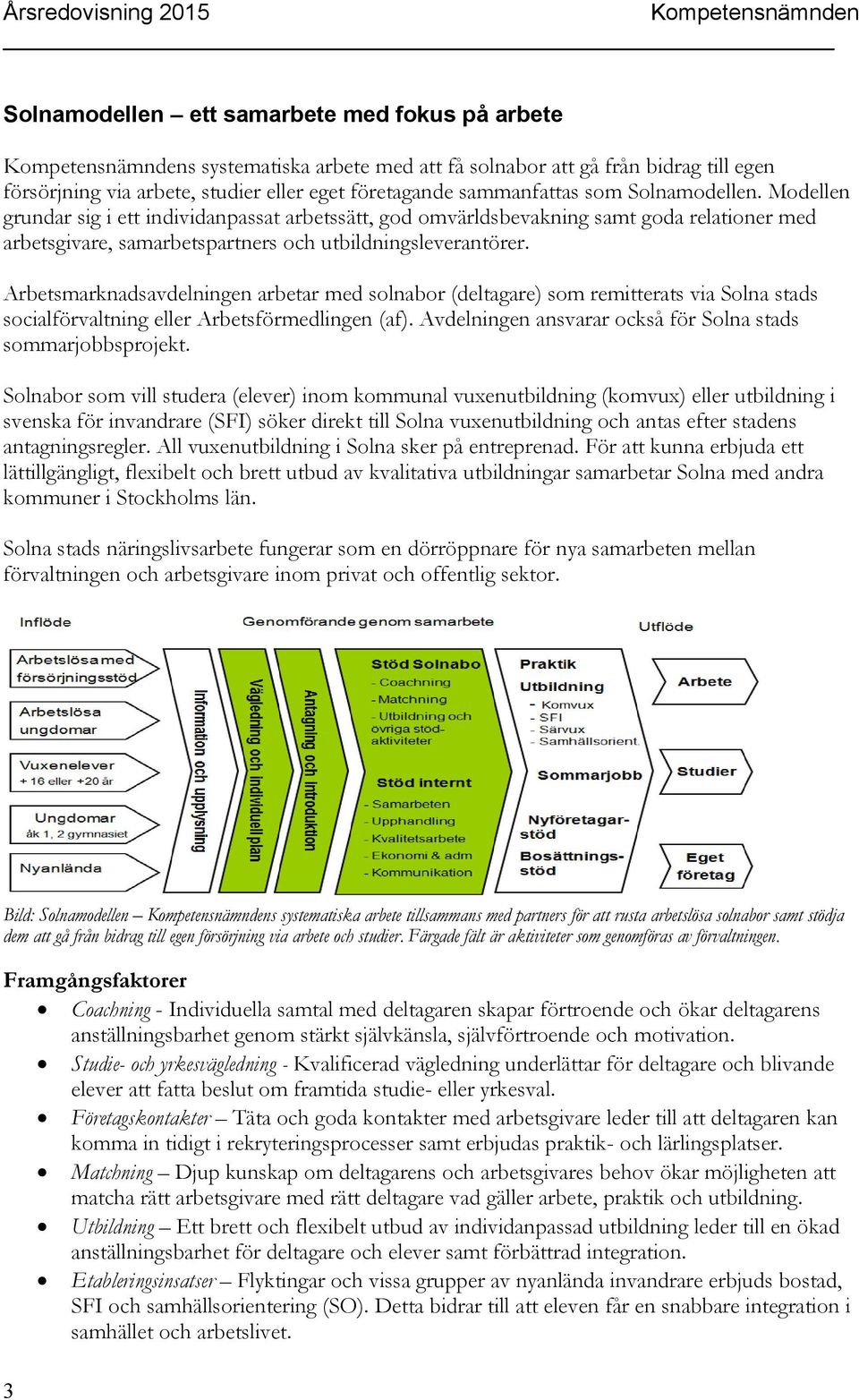 Arbetsmarknadsavdelningen arbetar med solnabor (deltagare) som remitterats via Solna stads socialförvaltning eller Arbetsförmedlingen (af).