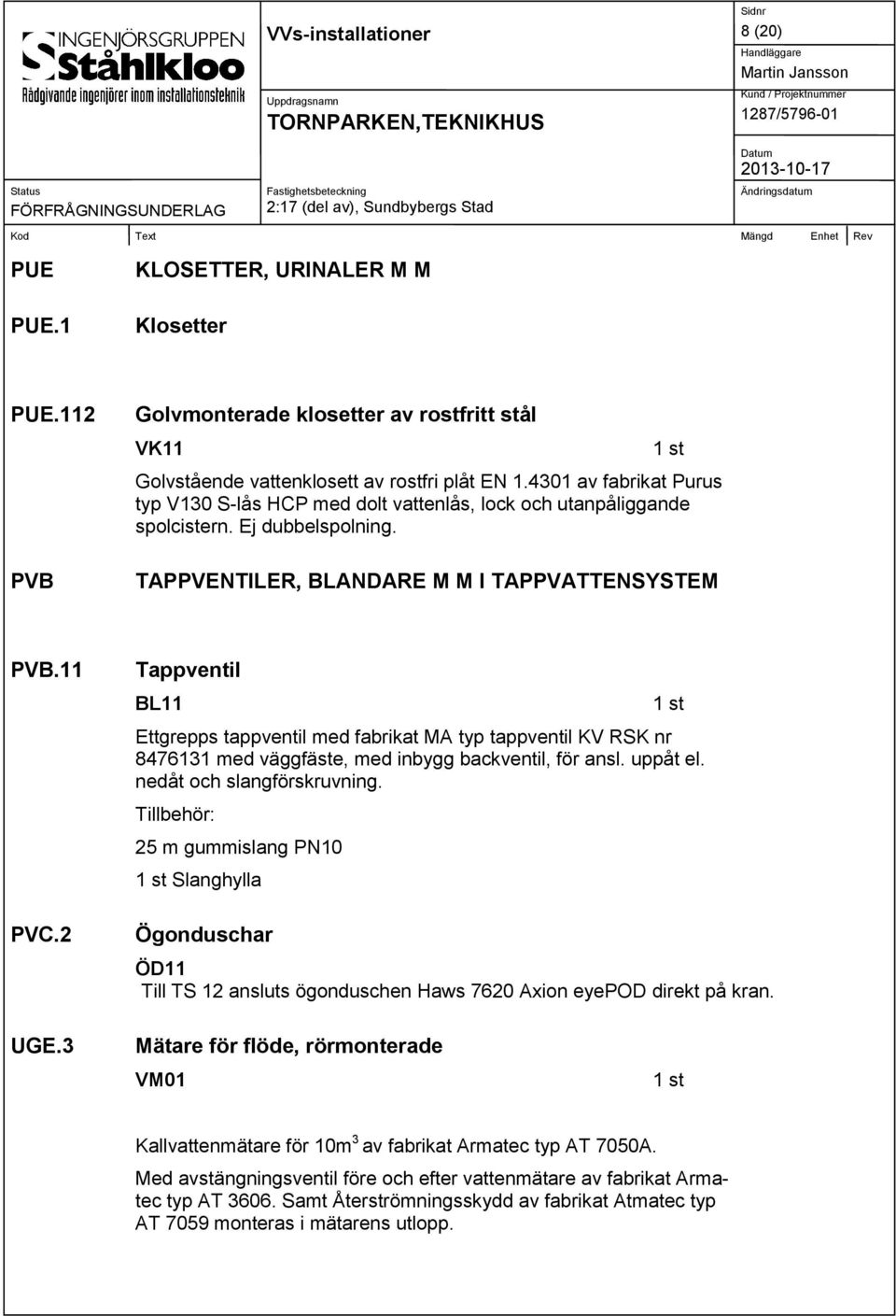 2 Tappventil BL11 Ettgrepps tappventil med fabrikat MA typ tappventil KV RSK nr 8476131 med väggfäste, med inbygg backventil, för ansl. uppåt el. nedåt och slangförskruvning.