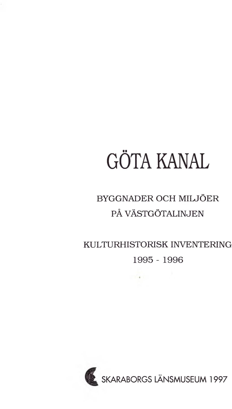KULTURHISTORISK INVENTERING
