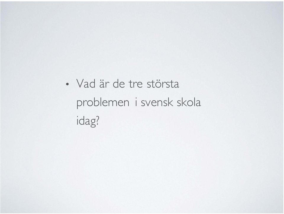 problemen i