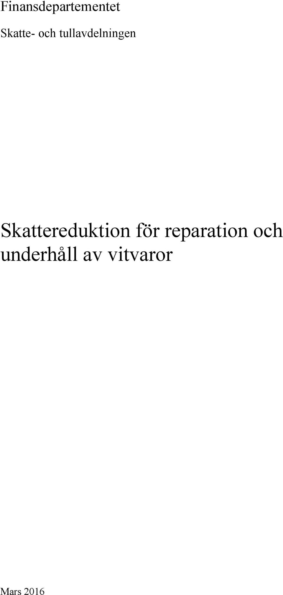 Skattereduktion för