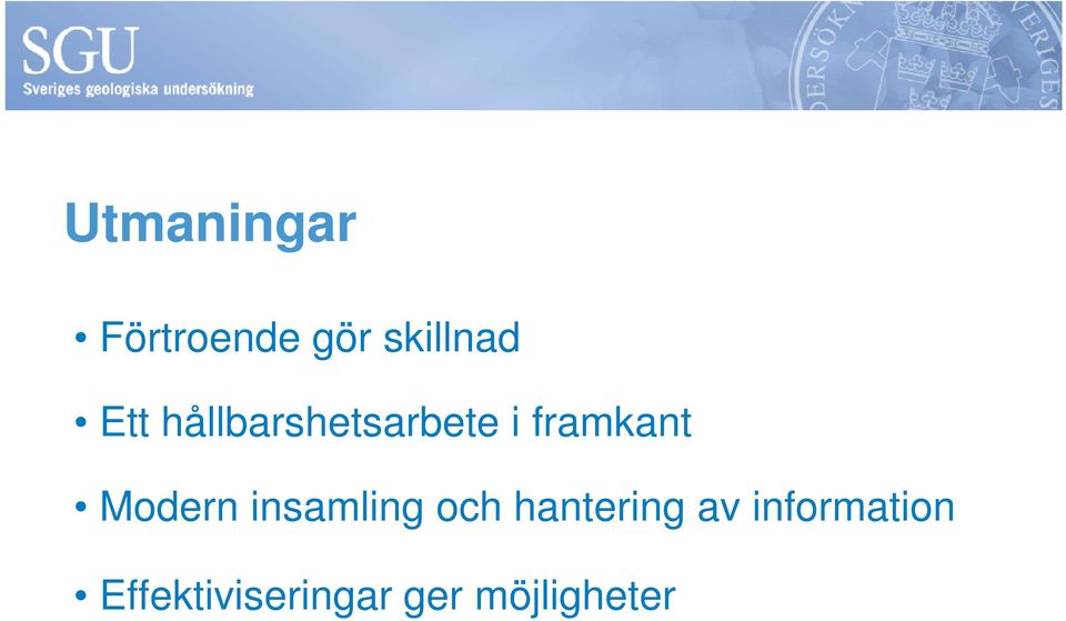 Modern insamling och hantering av