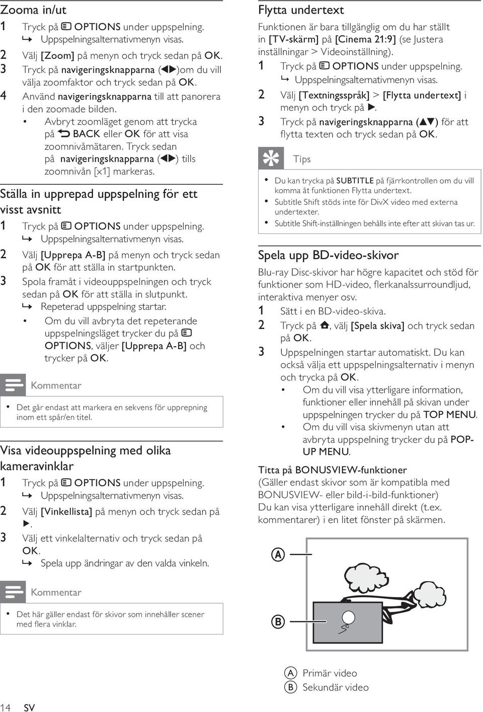 Avbryt zoomläget genom att trycka på BACK eller OK för att visa zoomnivåmätaren. Tryck sedan på navigeringsknapparna ( ) tills zoomnivån [x1] markeras.