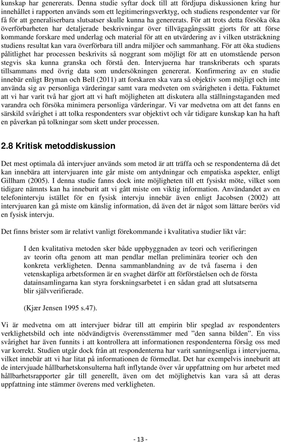 skulle kunna ha genererats.