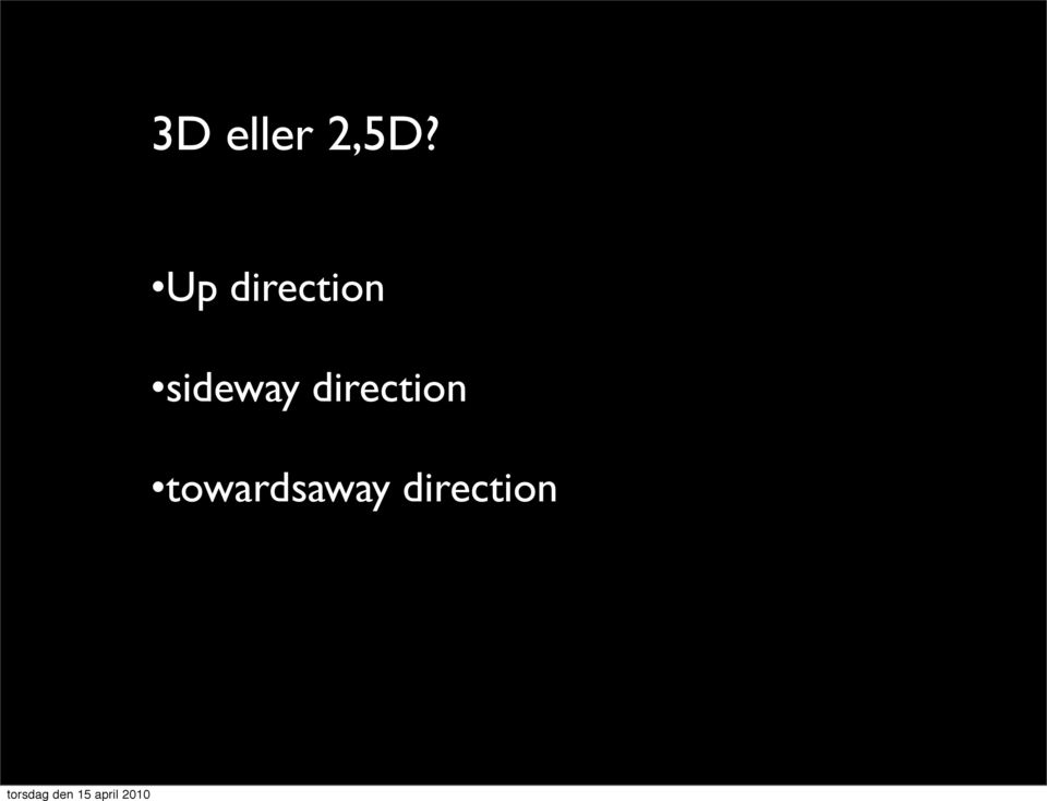 sideway