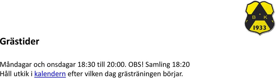 Samling 18:20 Håll utkik i