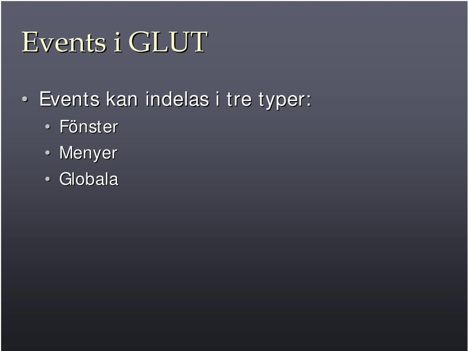 indelas i tre