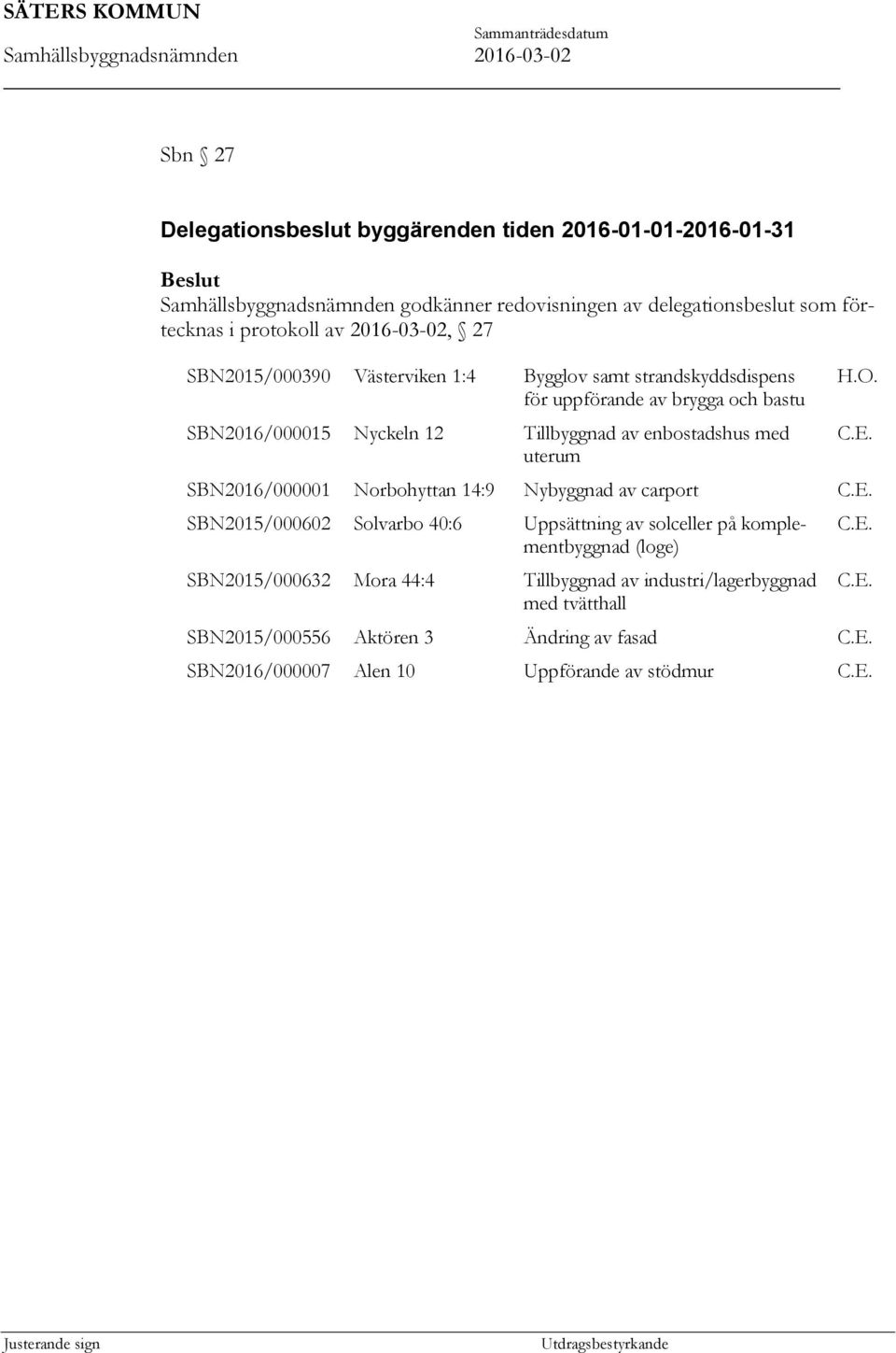 med uterum H.O. C.E.