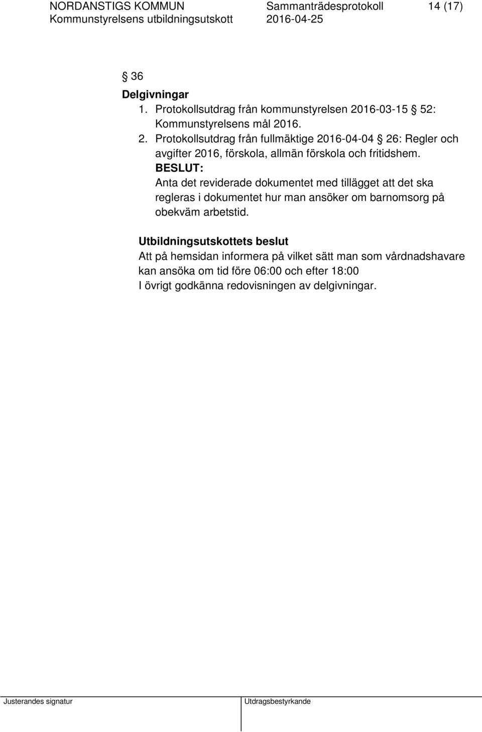 16-03-15 52: Kommunstyrelsens mål 20
