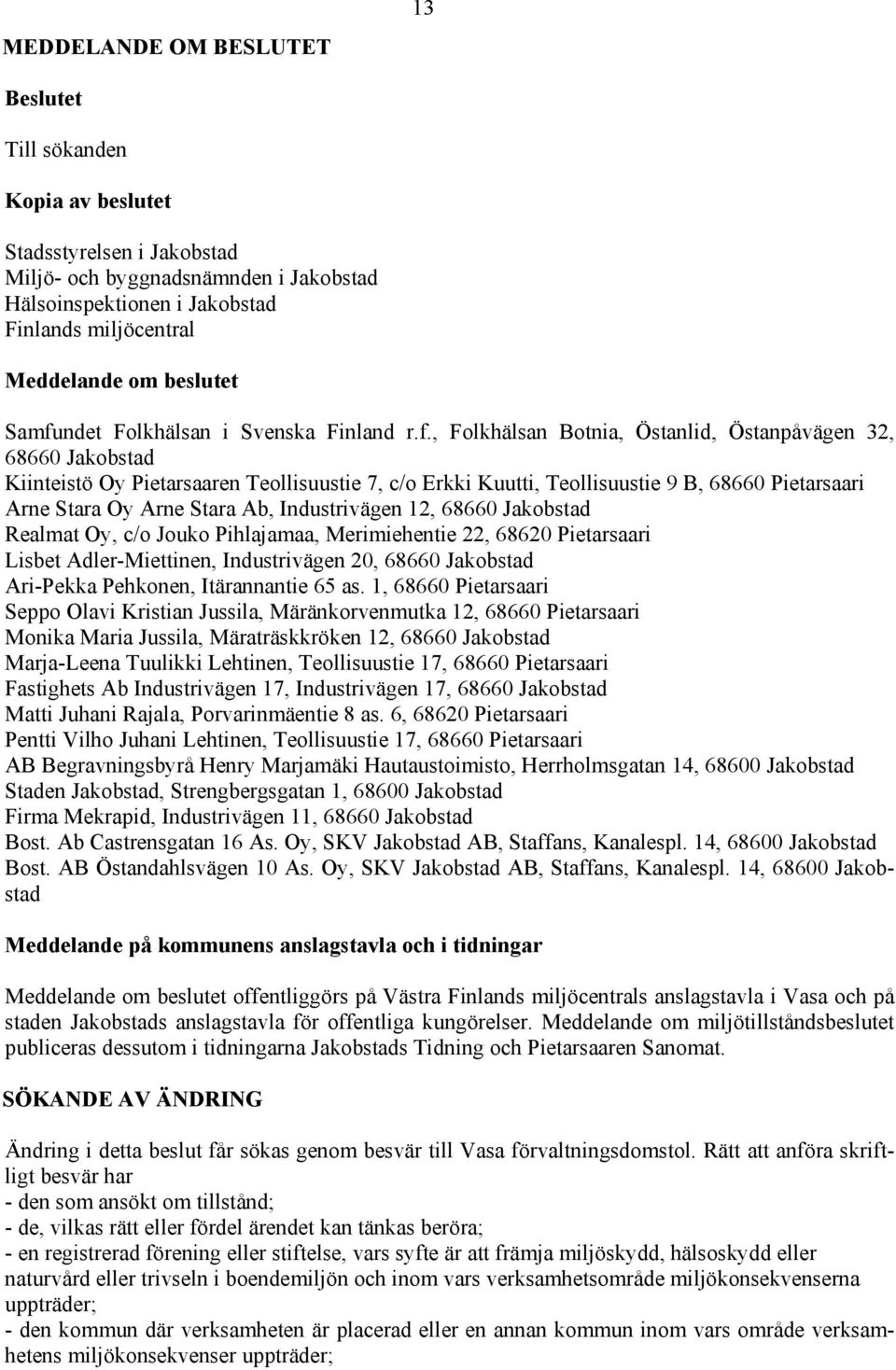 ndet Folkhälsan i Svenska Finland r.f.