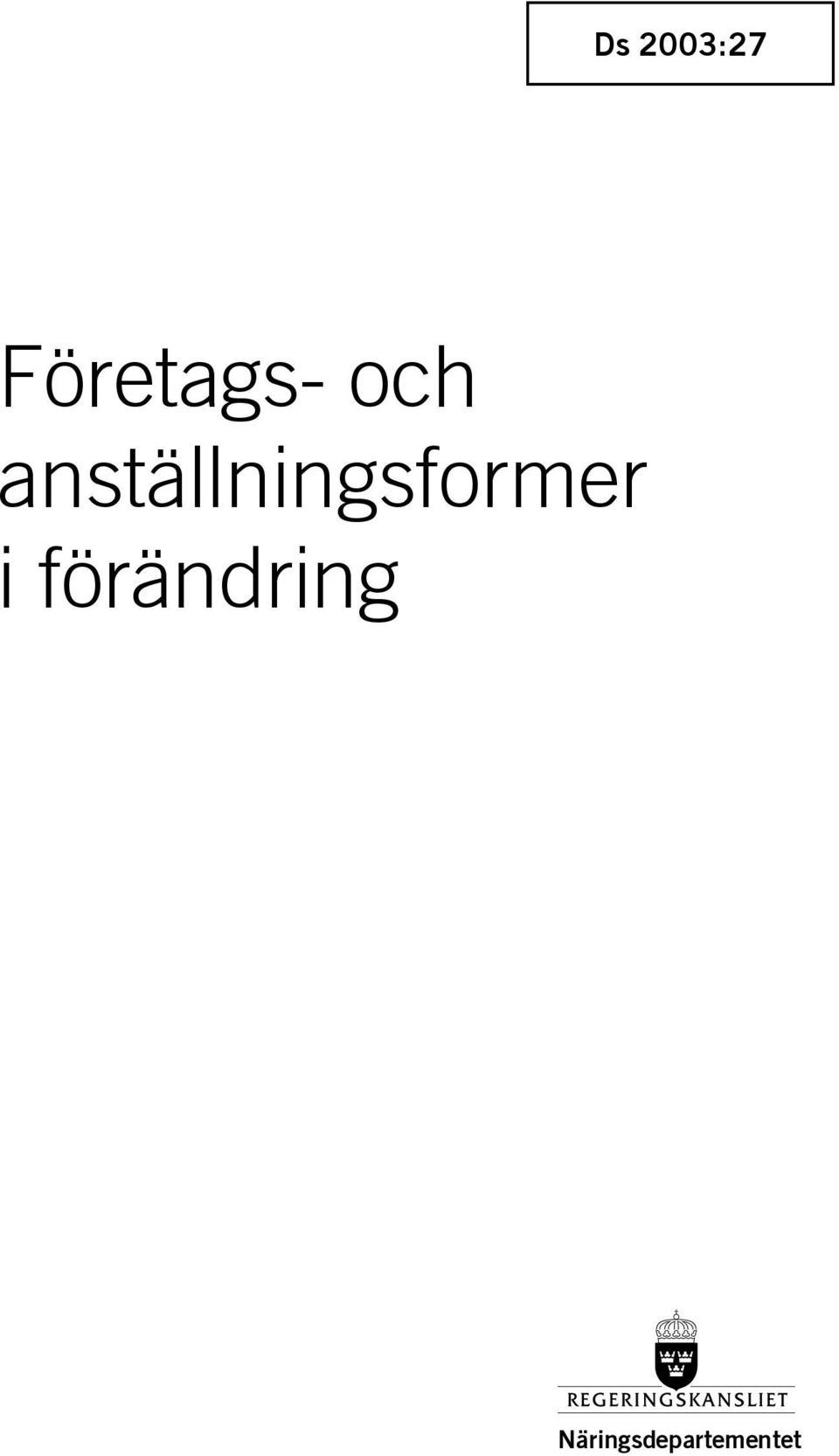 anställningsformer