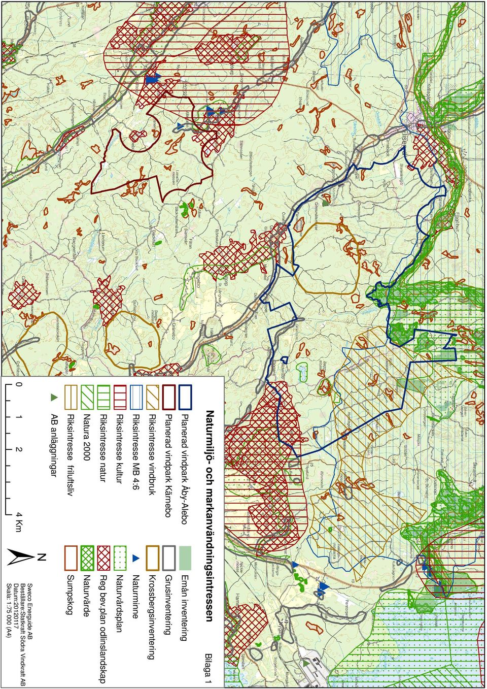 plan odlinslandskap Naturvårdsplan Naturminne Krossbergsinventering Grusinventering Emån inventering Bilaga 1