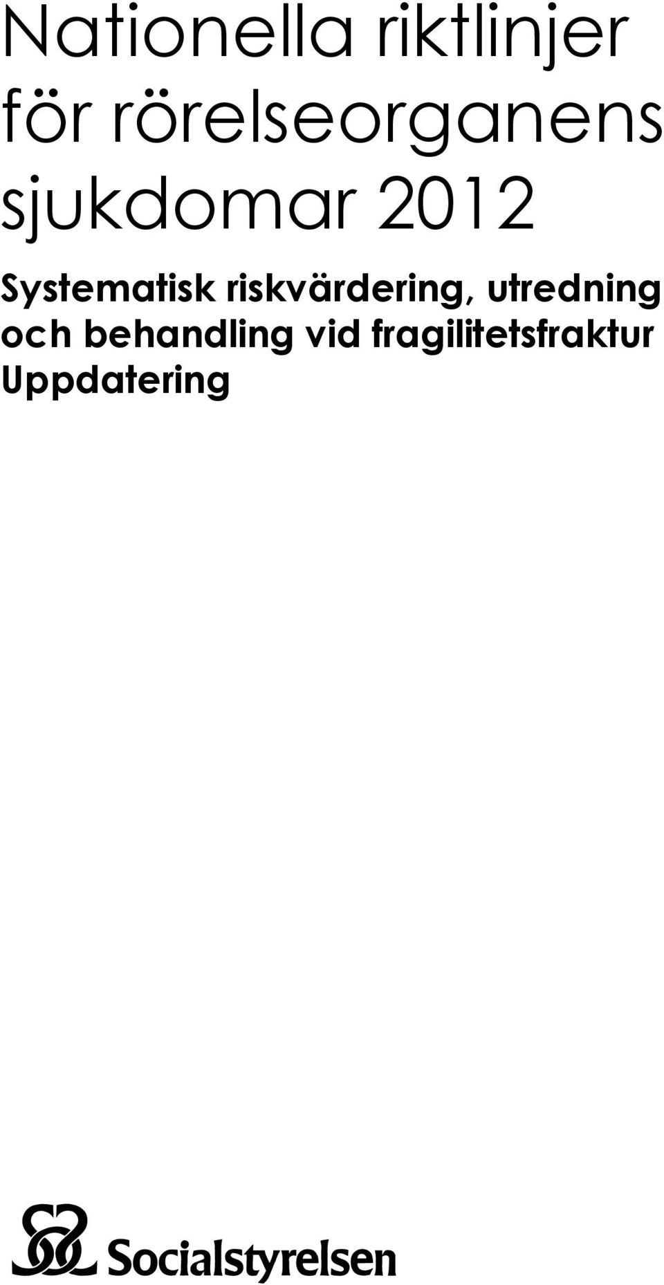 Systematisk riskvärdering,