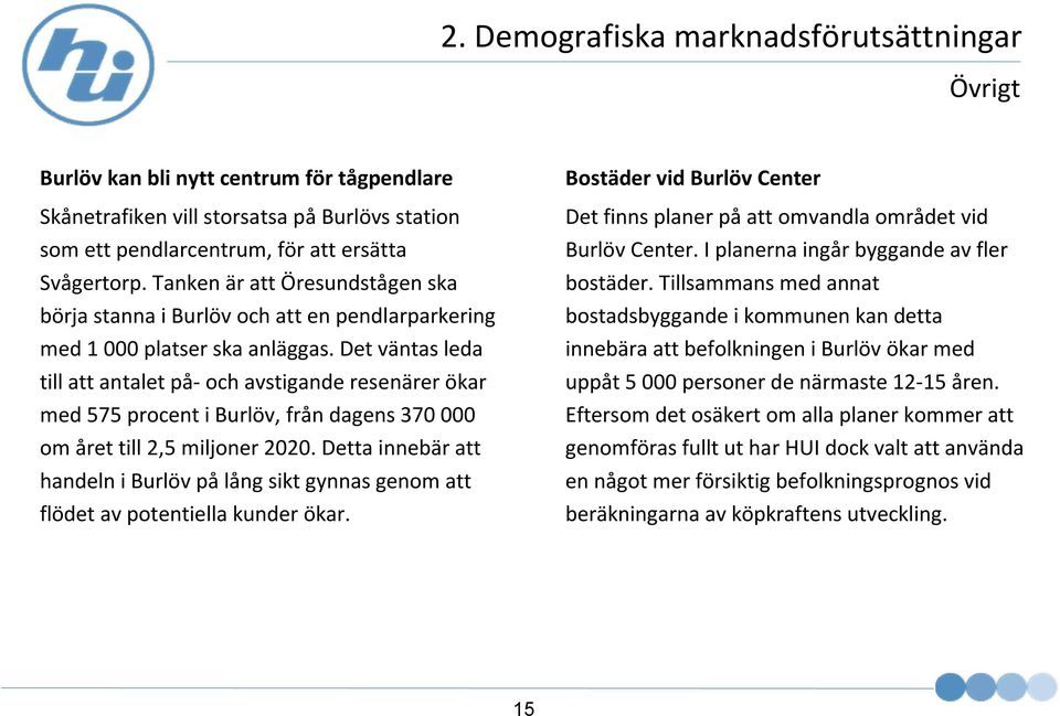 Det väntas leda till att antalet på-och avstigande resenärer ökar med 575 procent i Burlöv, från dagens 370 000 om året till 2,5 miljoner 2020.