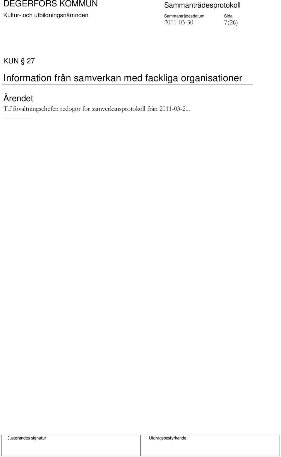 organisationer T.