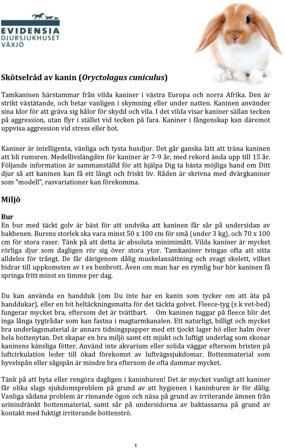Kaniner i fångenskap kan däremot uppvisa aggression vid stress eller hot. Kaniner är intelligenta, vänliga och tysta husdjur. Det går ganska lätt att träna kaninen att bli rumsren.