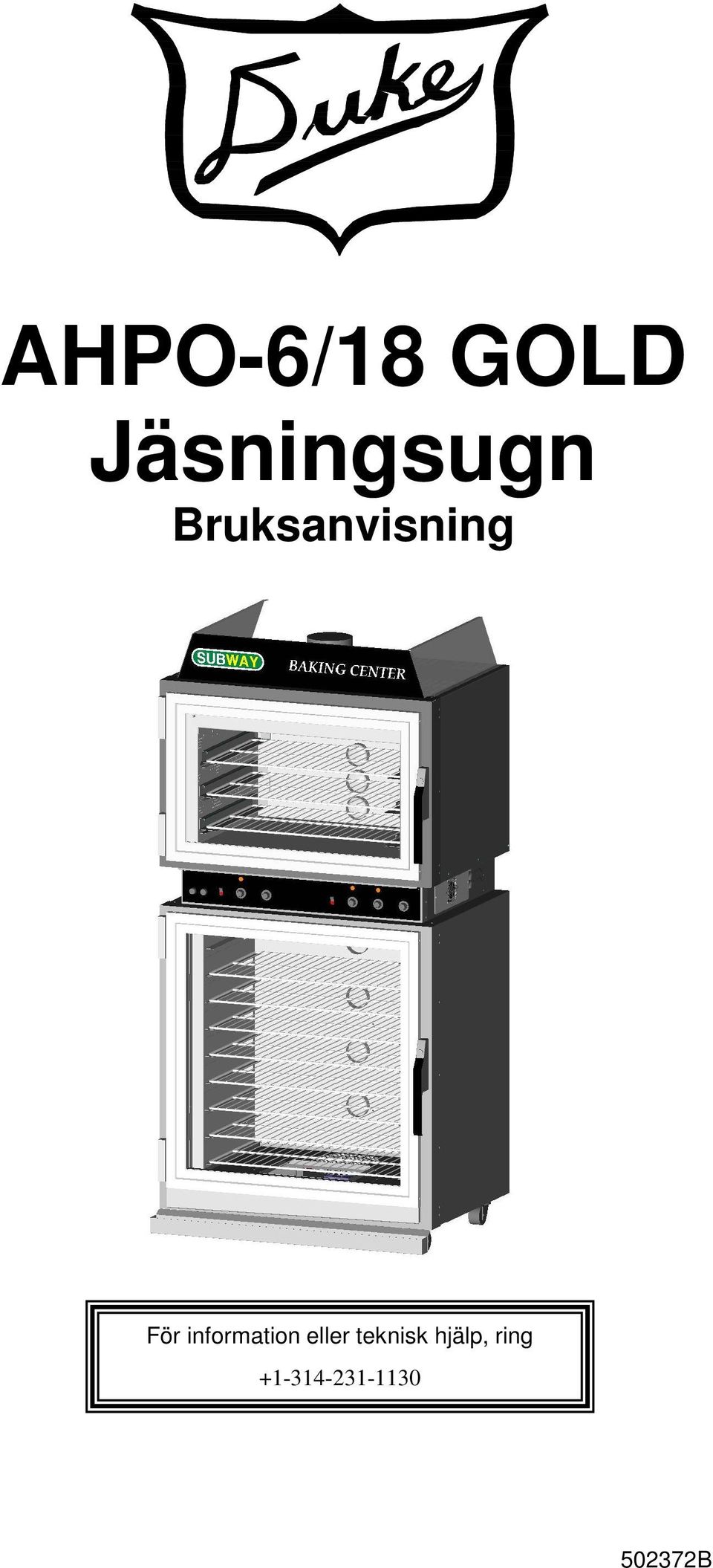 Bruksanvisning För