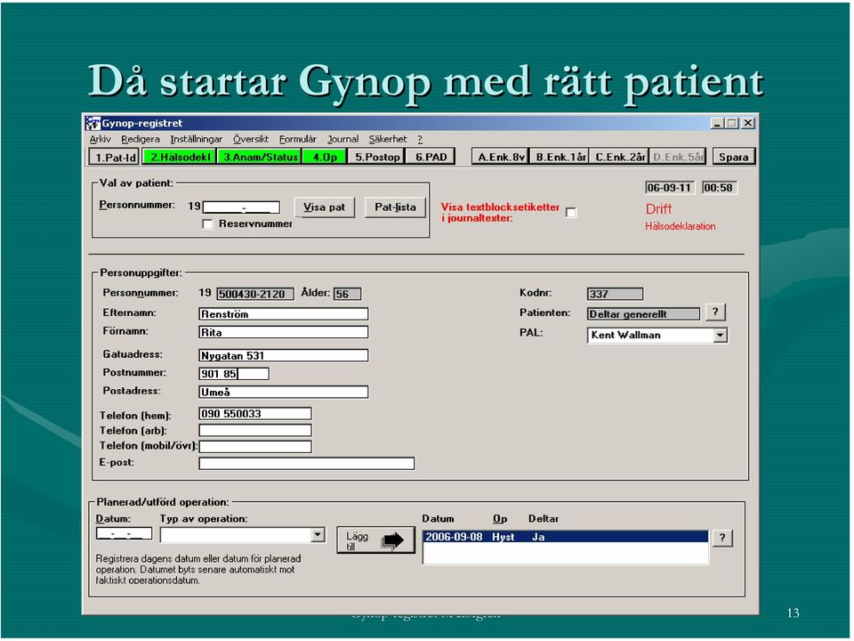 r patient
