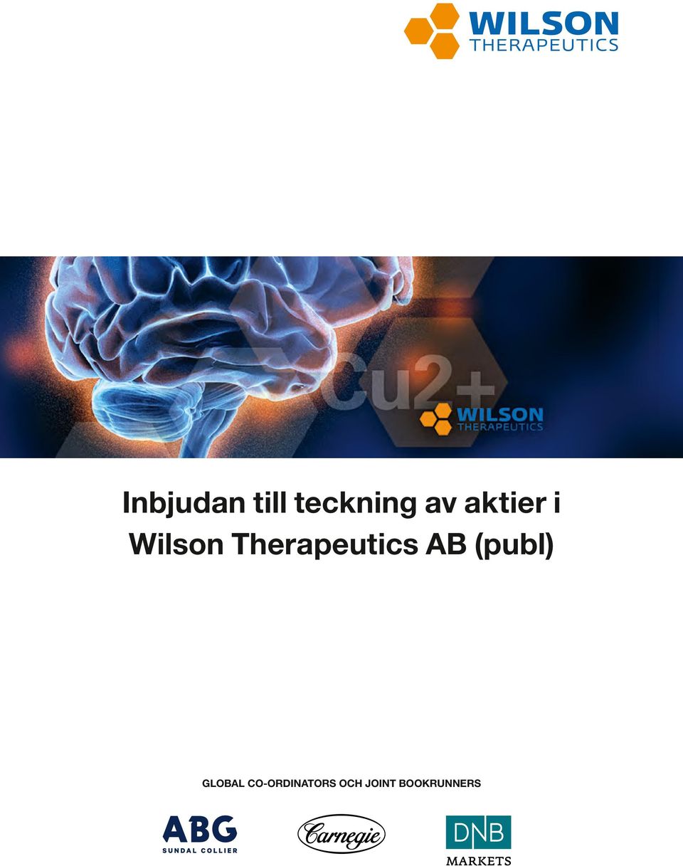 Therapeutics AB (publ)